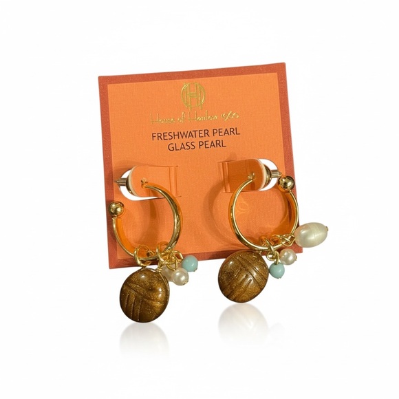 House of Harlow 1960 Jewelry - House of Harlow Bohemian Hoops